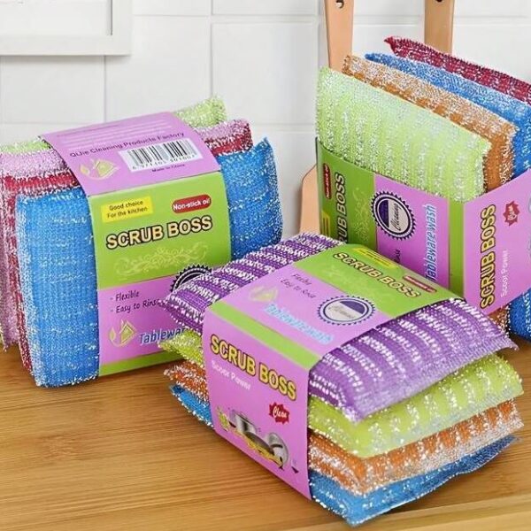 4pcs/set Cleaning Sponge – Multi-purpose & Durable